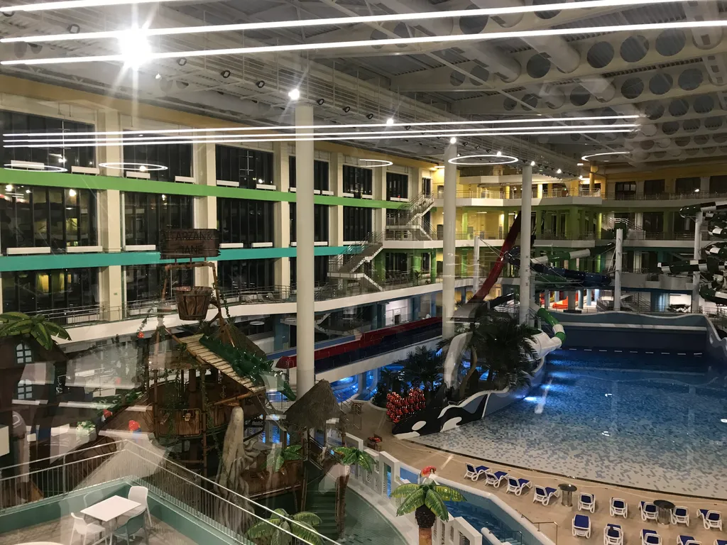 Апартамент у самого современного аквапарка Океанис