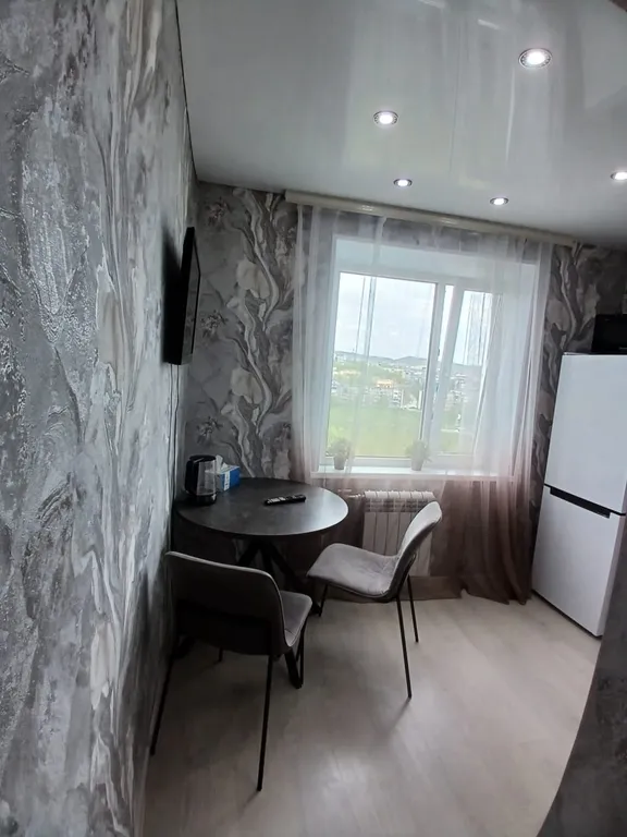 Однокомнатная квартира с видом на вулканы