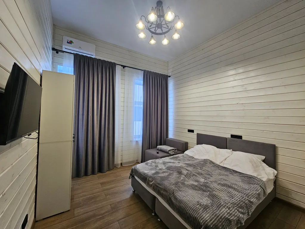 Дом с баней и камином для большой компании