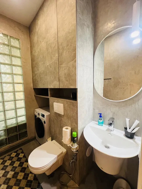 Стильная однокомнатная квартира с балконом