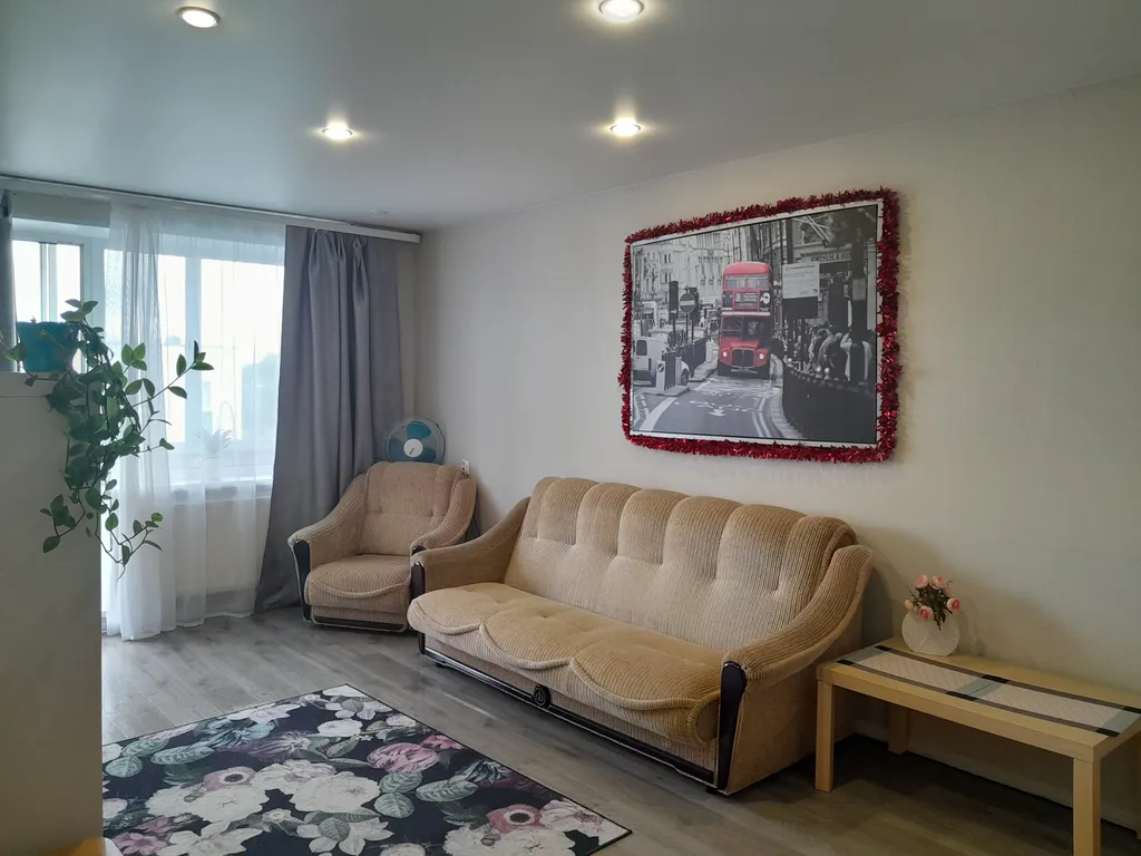 Карелия Сортавала 2 комнатная квартира, wi-fi, парковка, рядом кафе, озеро