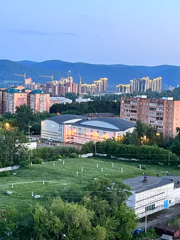 Квартира Квартира Красивая уютная студия с невероятными закатами — Красноярск