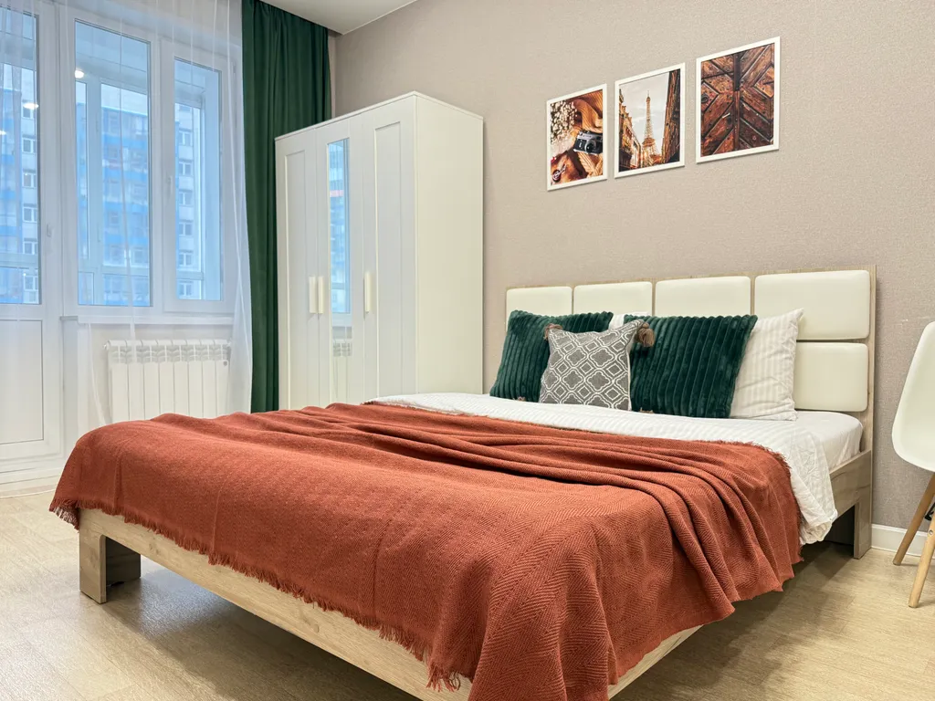 Квартира Квартира Уютная студия на набережной — Красноярск