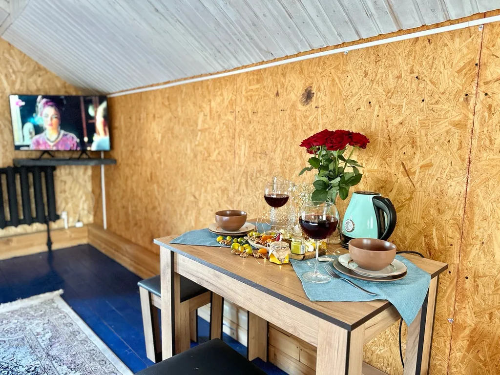 Синий домик