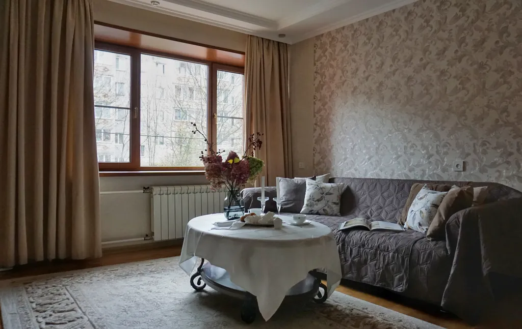 Уютная просторная двушка для большой семьи