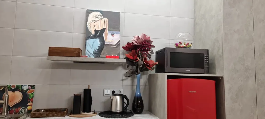 Лофт с террасой в центре на набережной, Закрытый двор