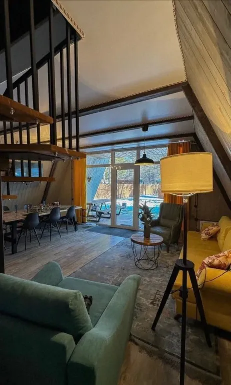 Коттедж Премиальный A-frame дом — аренда посуточно в Архыз