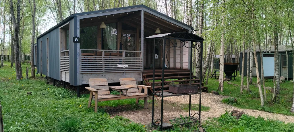 Дом 55m2 — чан, кухня, бесконтактное заселение