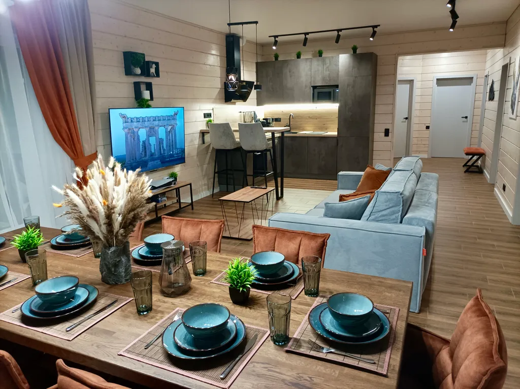 Коттедж Новый дом в Кировске с видом на горы Взорви Вельвет — аренда посуточно в Кировск