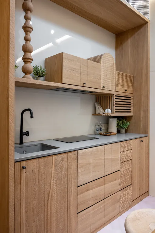 Квартира Дизайнерские эко-апартаменты на Маяковской с камином — Москва