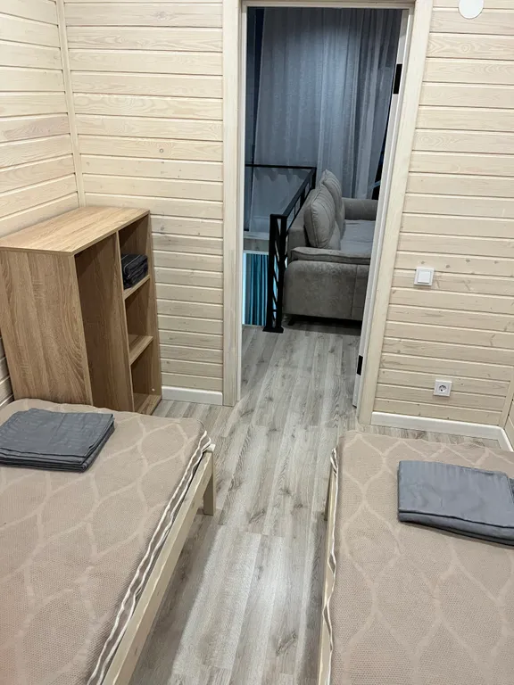 Домики на берегу Каспийского моря