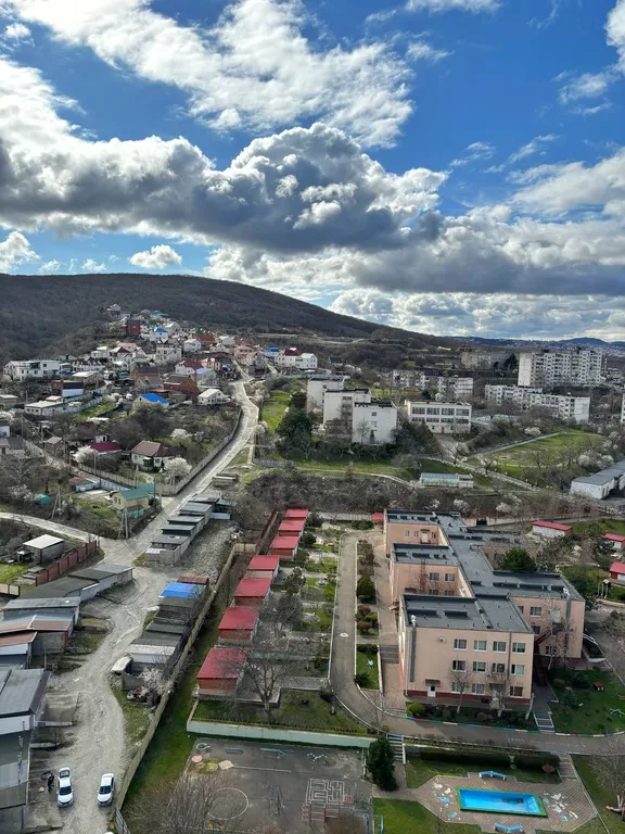 Квартира Квартира Студия на 21ом этаже с видом как в Швейцарии и чиллаутом на балконе — Новороссийск