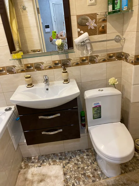 Очень уютная квартира с видом на горы