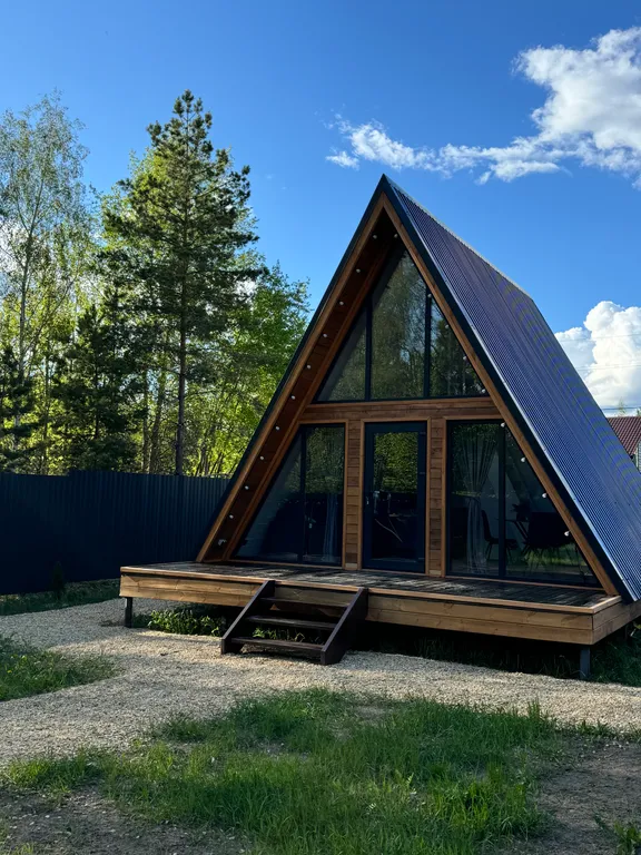 Коттедж Домик афрейм в дубовом лесу — аренда посуточно в Чертовицы