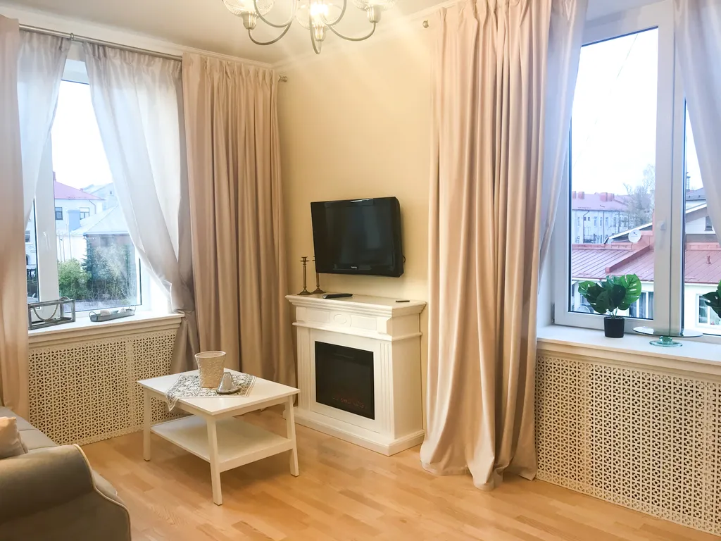 Большая красивая квартира на берегу залива