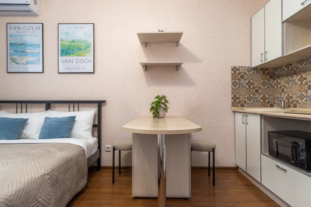 Современная студия в новом жк