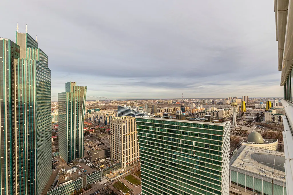 Элитные апартаменты с панорамным видом из окна в самом центре столицы