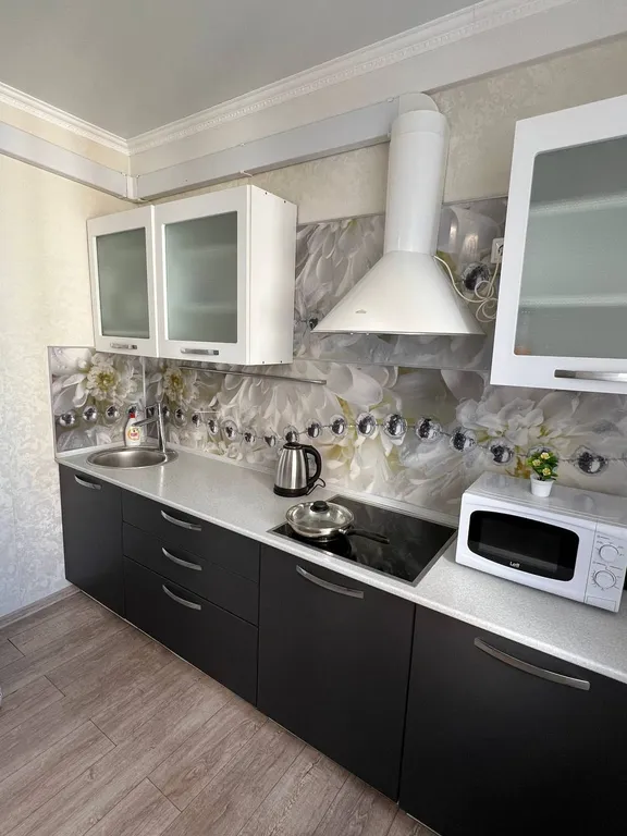 Квартира с красивым видом из окна и новым ремонтом