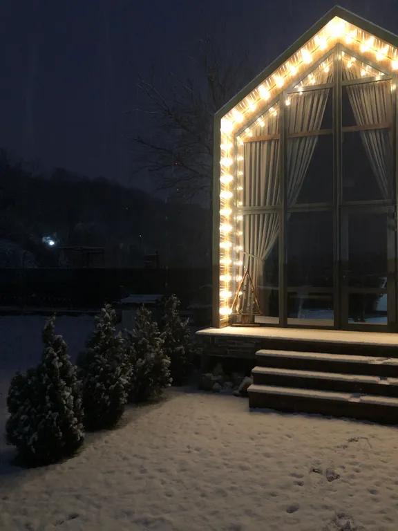 Дом в стиле barn house