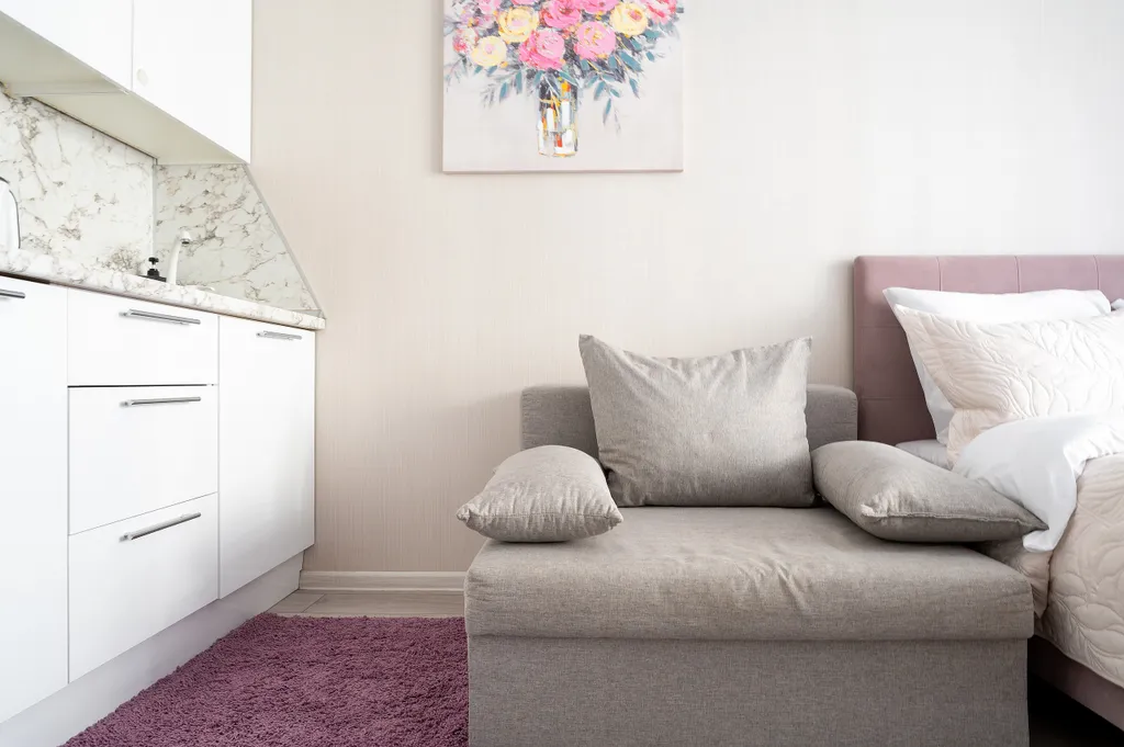 Студия у моря с бассейном на территории. Каравелла 112