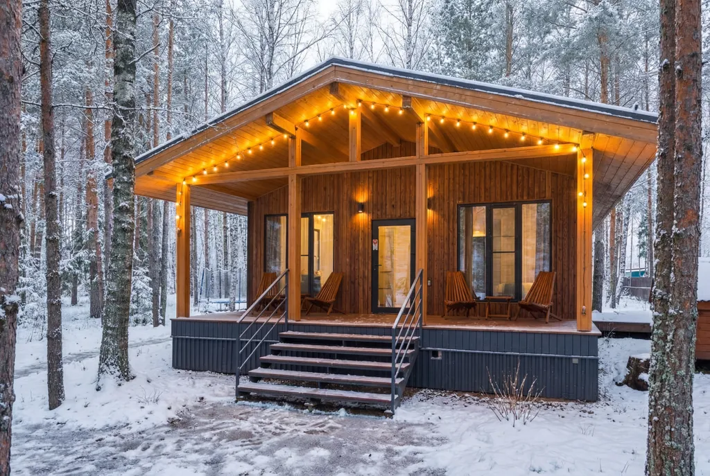 Домик 12 BarnHouse без купели