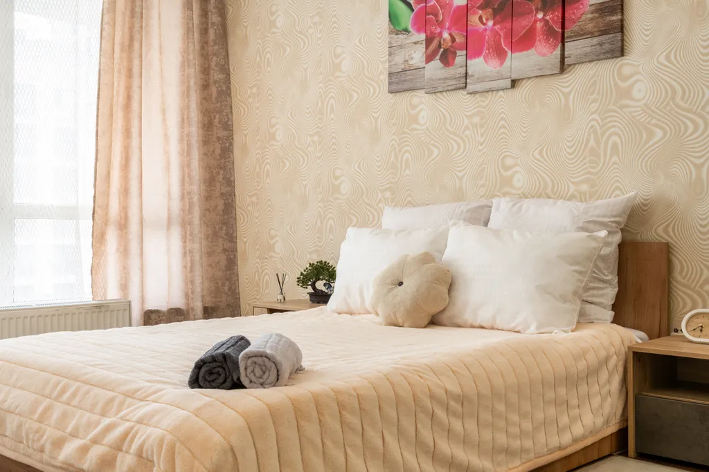 Уютная студия в ЖК комплексе бизнес класса с панорамными окнами