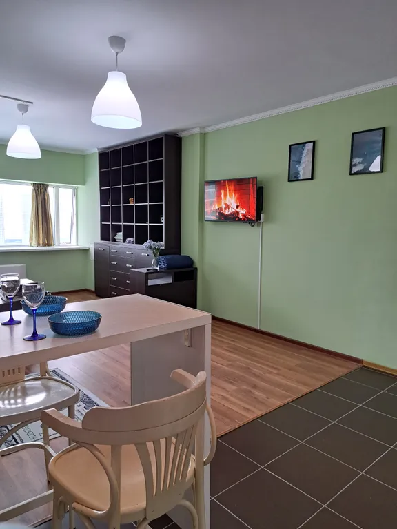 Студия с видом на Байтерек-лучшая локация для туристов