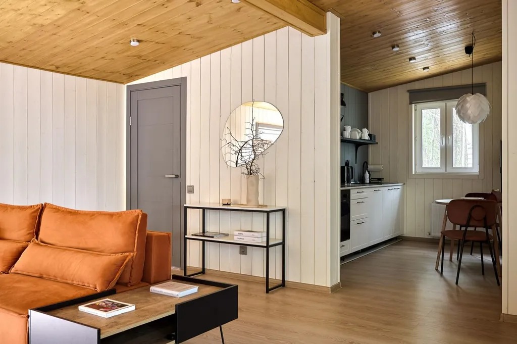 Медовый - дом с баней и чаном