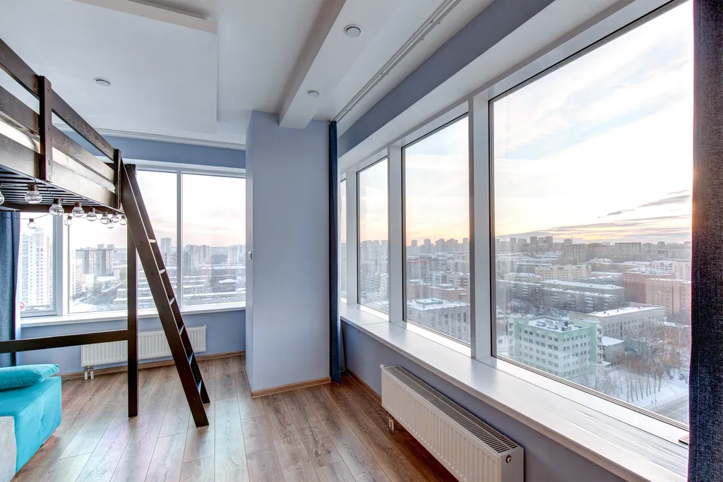 Апартамент с панорамным видом "Огни Екатеринбурга"