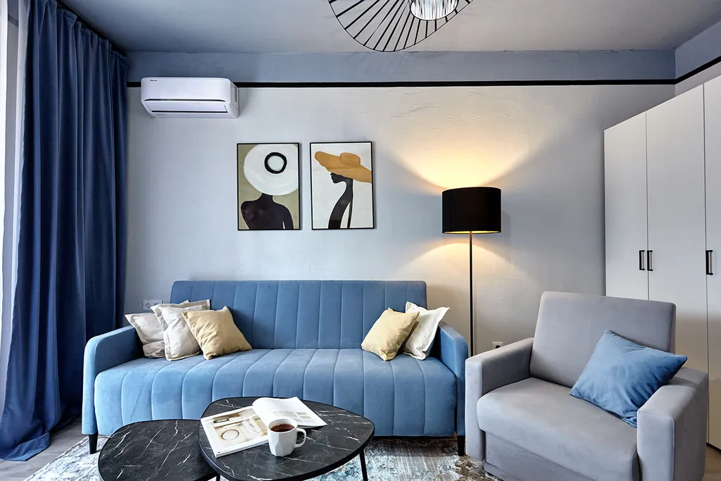 Квартира Двухкомнатные апартаменты Лазурный уголок — Краснодар