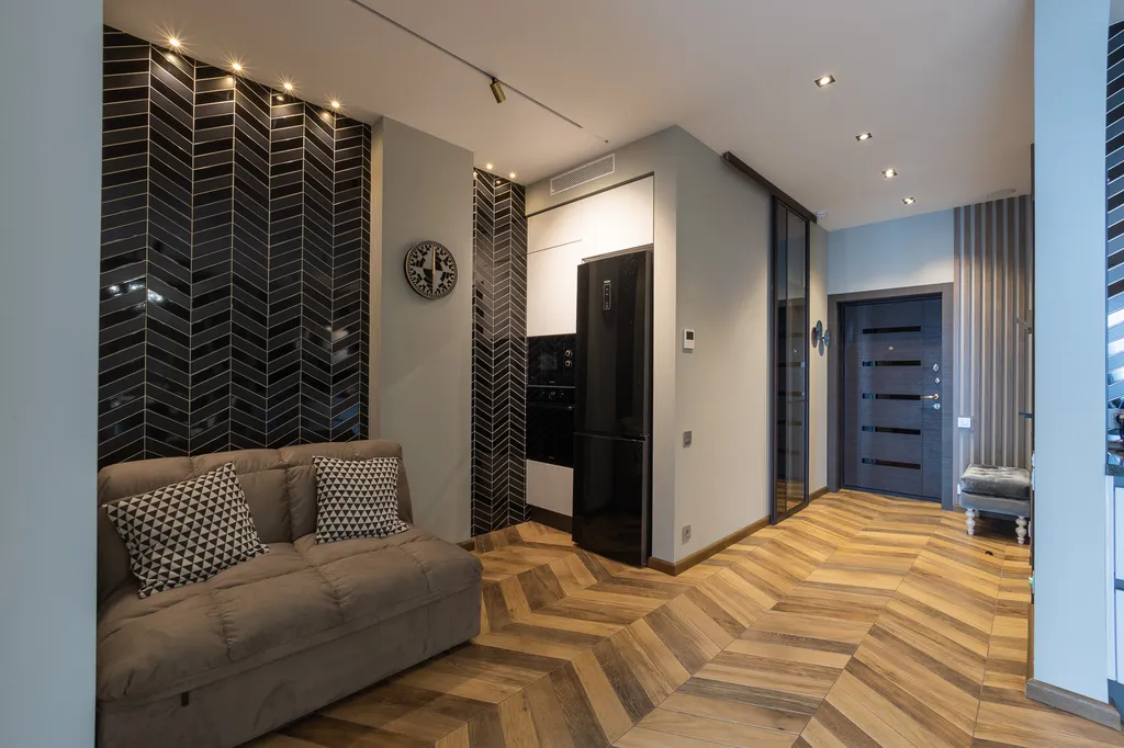 Двухкомнатная квартира с видом на море в Приморском Парке