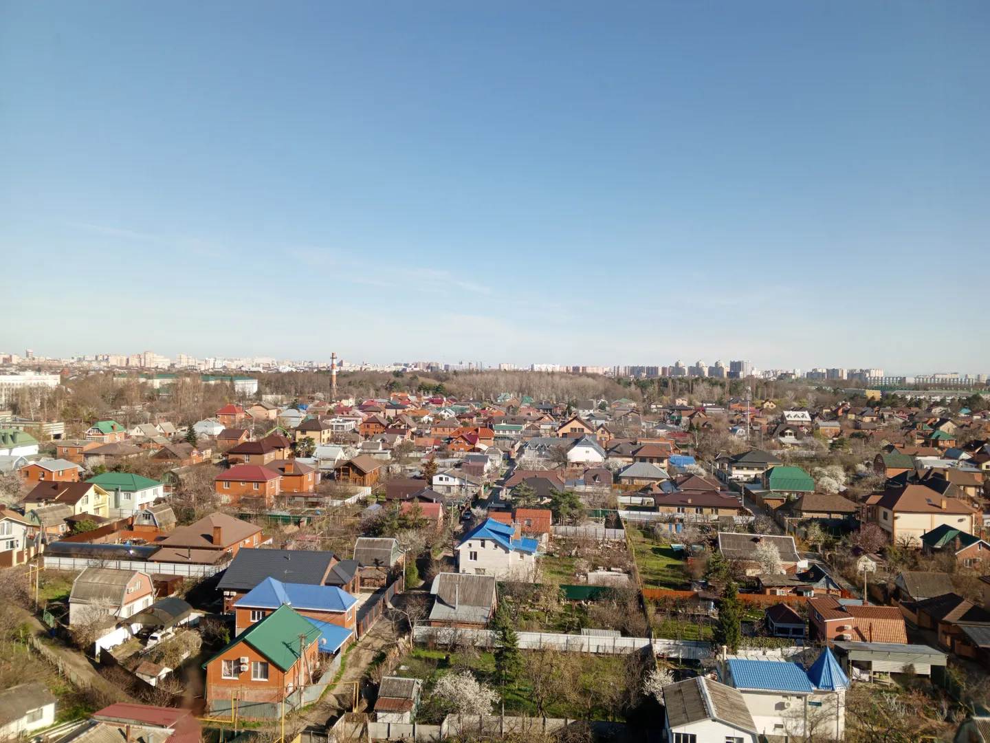 Прекрасный вид на весь город!
