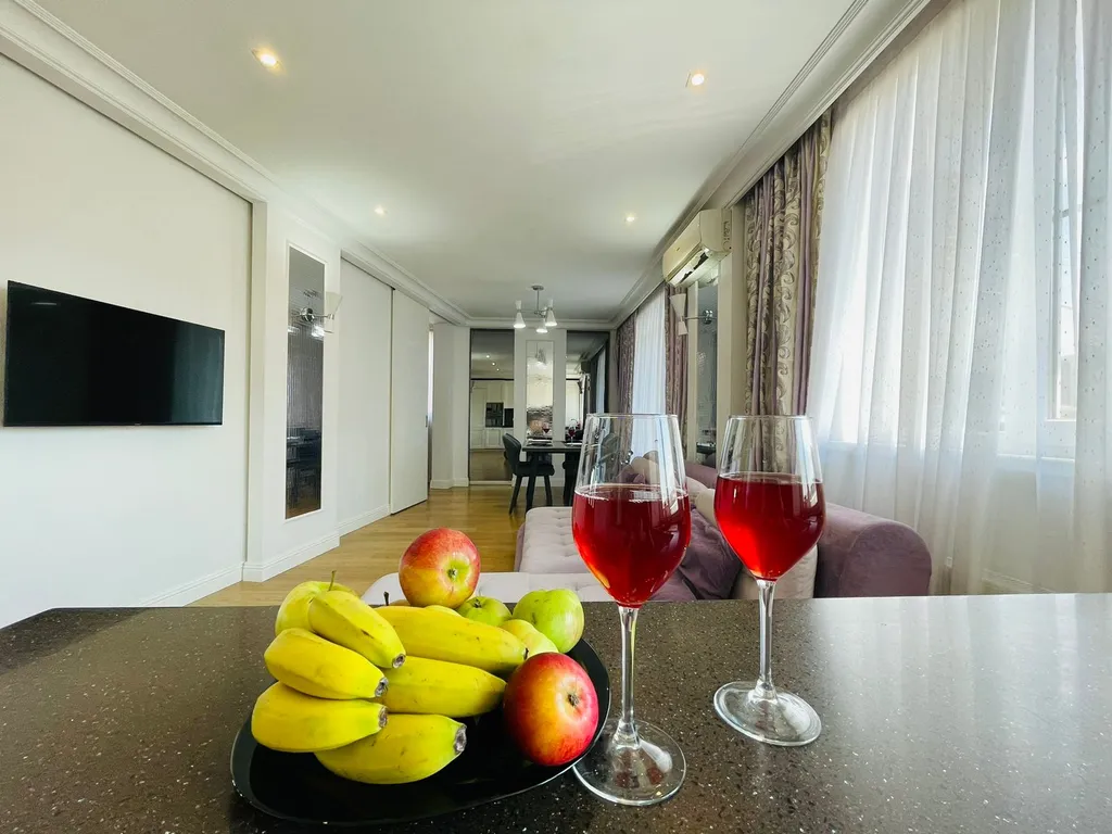 Квартира Квартира Mirror Apartment in Olympic Park — Сириус