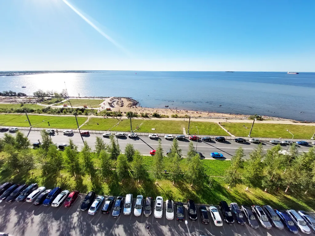 Просторные апартаменты с видом на Финский залив