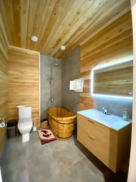 Уютный коттедж с видом на озеро Байкал