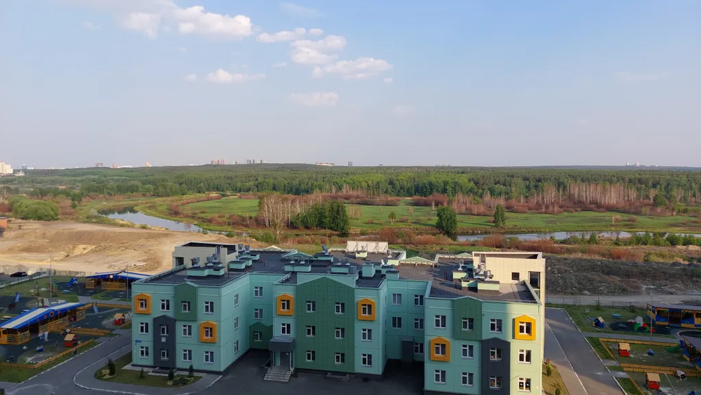 Уютная студия с видом на реку