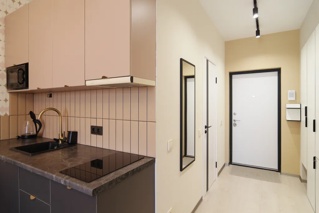 Видовая студия с евроремонтом на Самаровской