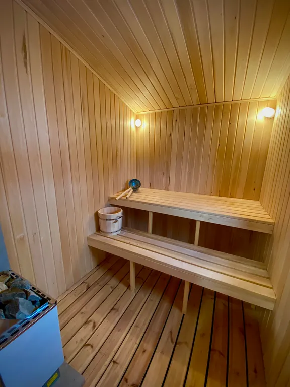 Домик с чаном и сауной