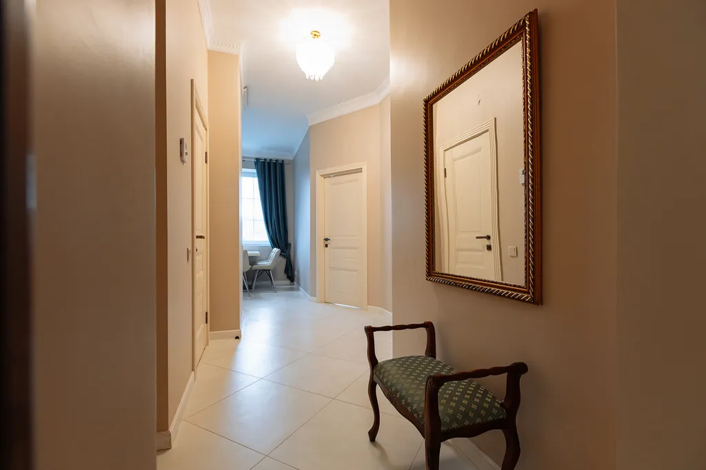 Квартира Квартира Апартамент с боковым видом на море и променад — Зеленоградск