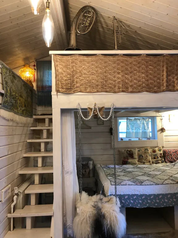 ТеремОК, дизайн сказки с финской сауной и мангал-олень