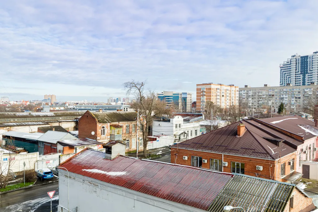 Квартира Квартира Апартамент с панорамной террасой в центре Краснодара, вокзал — Краснодар