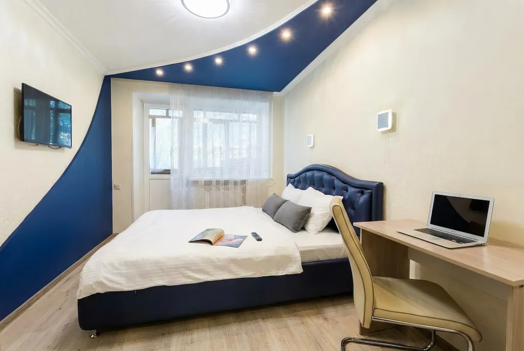 Апартаменты с 3 комнатами у парка победы, 5 отдельных спальных мест