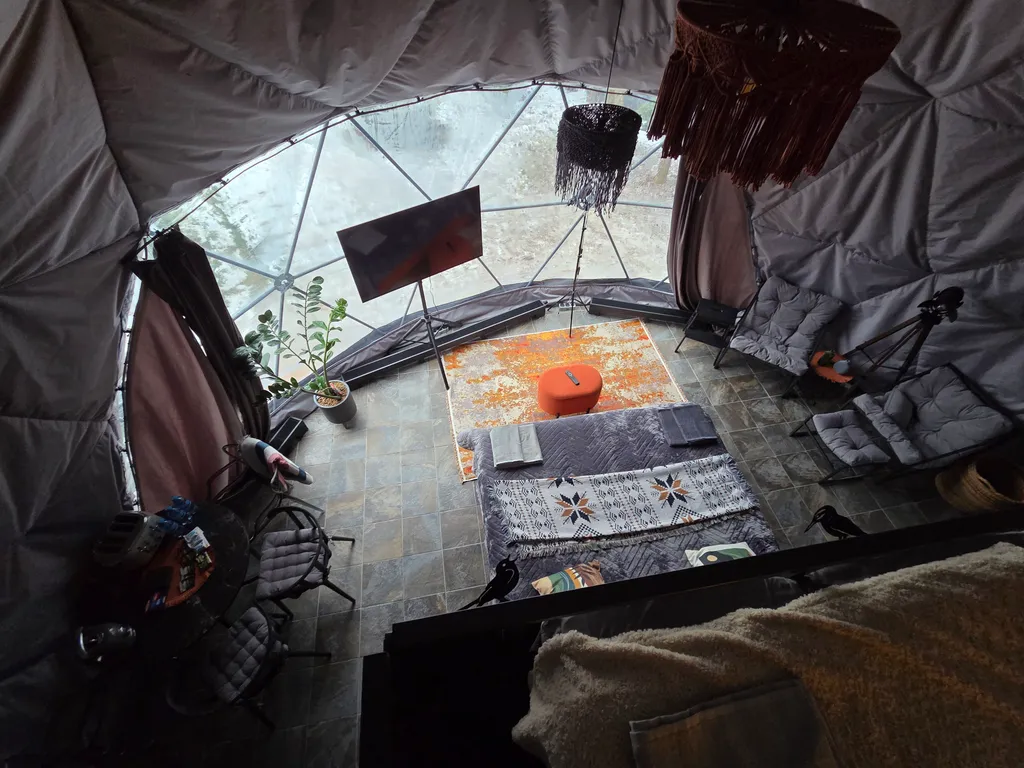 Новая сфера для глэмпинга Бёрд&Self vibe с дизайнерским интерьером