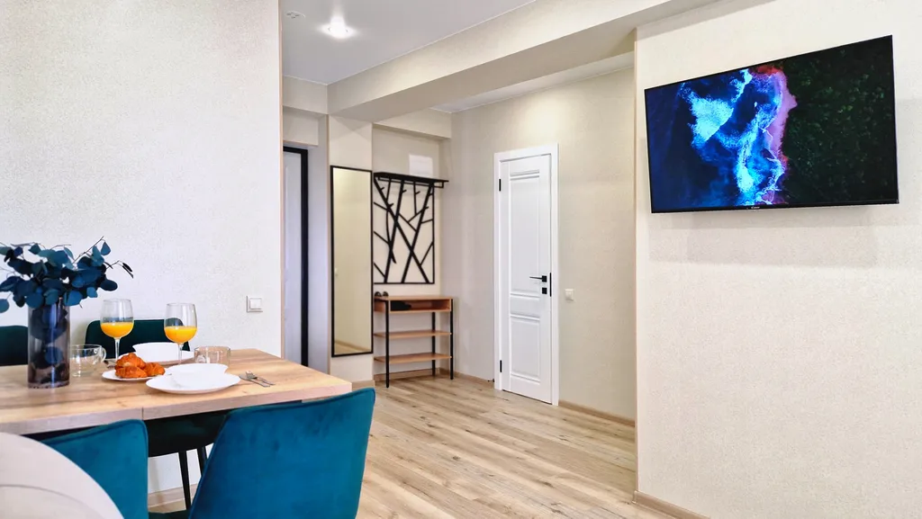 Новая двухкомнатная квартира у моря