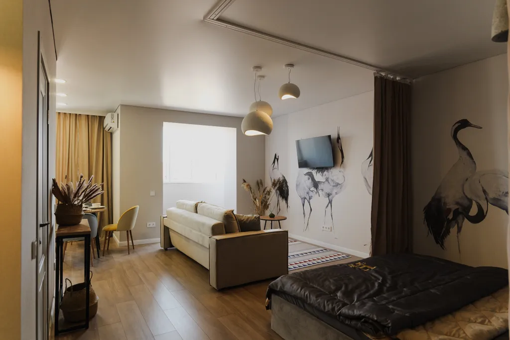 Журавли студия в новом районе города