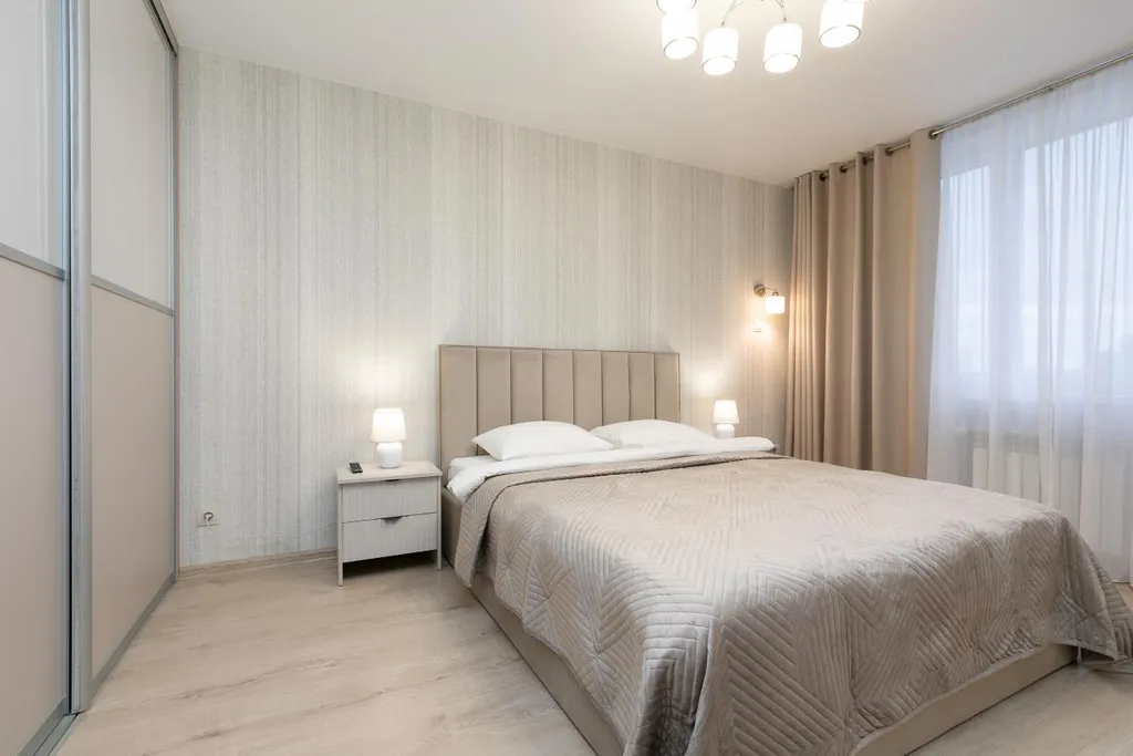 Светлая квартира рядом с ЖД Вокзалом в ЖК Малевич