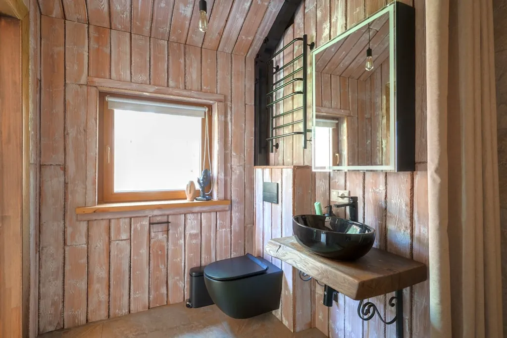 Домик 19 (barnhouse с камином и террасой) 75 м2