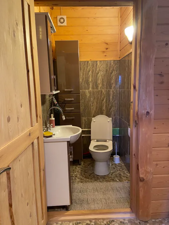 Дом с сауной в деревне