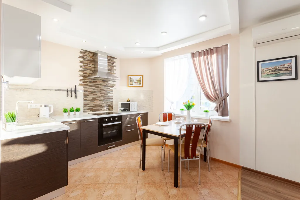 Апартаменты Квартиркаплаза семейный вариант, панорамный вид на Волгу