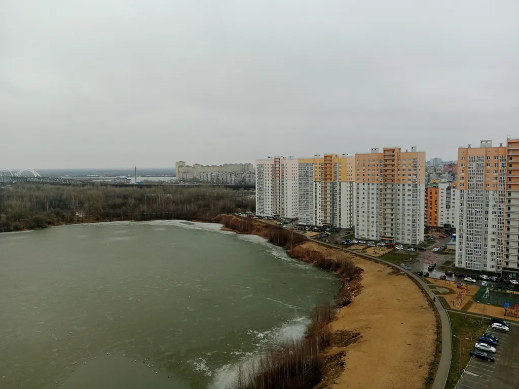 Квартира Квартира Студия с видом на озеро — Нижний Новгород